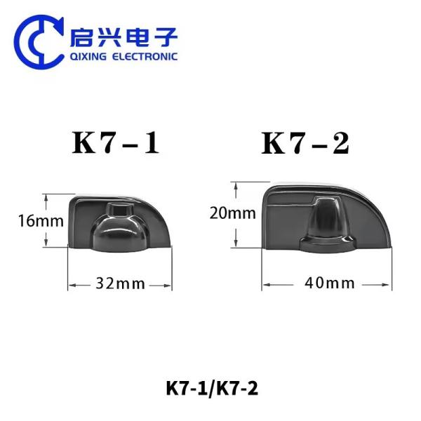 BONENS K7-1 Chicken Head Guitar Knobs Screw With 18 Teeth / 6.35MM Shaft Hole Diameter