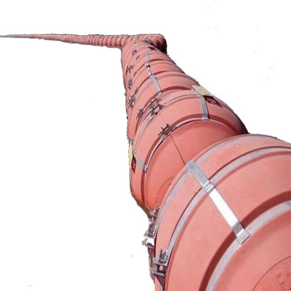 Barreiras flutuantes do porto laranja Barreiras flutuantes do porto marinho