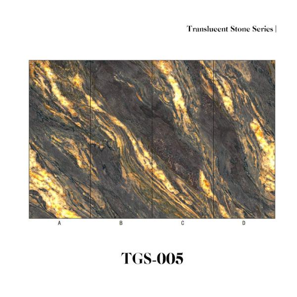 Luxury 3D Printed Stone Feature Wall Panel Ultra HD TV Background