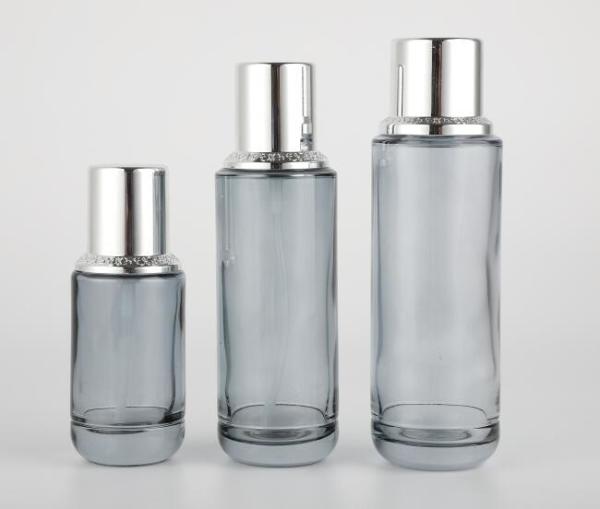 120ML Glass Cosmetic Bottles Lotion Bottle Cream Jar Skin Care Packaging OEM