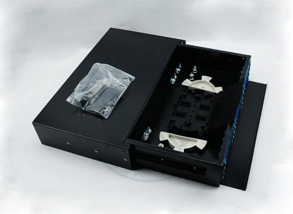 XYFiber 48Port  Slidable Fiber Optic Terminal Box , Fiber Patch Panel 2U 19 inch