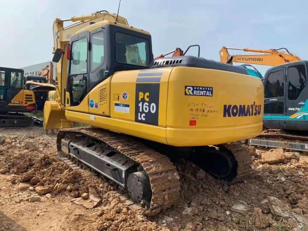 280L Fuel Tank 16T PC160-7 Used Komatsu Excavator