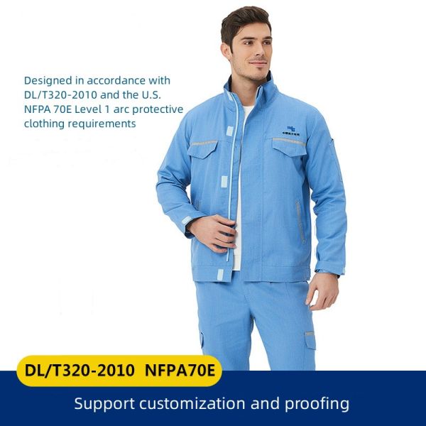 Fire Resistant Clothing Work Wear Work Clothing Jacket And Pants Workwear Sets