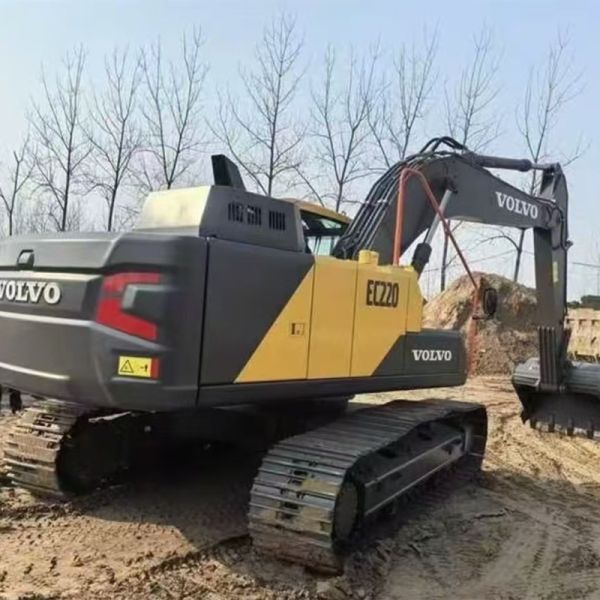 Использованный экскаватор VOLVO EC220D 22 тонны гидравлический экскаватор инжене