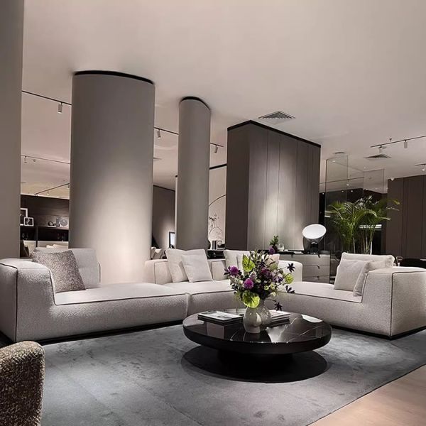 New Style Luxury Sectional Sofa Indoor Furniture Corner Sofa Set Modern Living Room Sofas