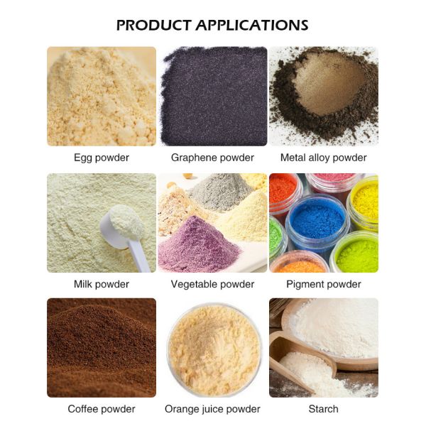 Лабораторный вакуумный спрейный сушильщик SUS304 Малый атомизатор Кофе молочный порошок 3KW