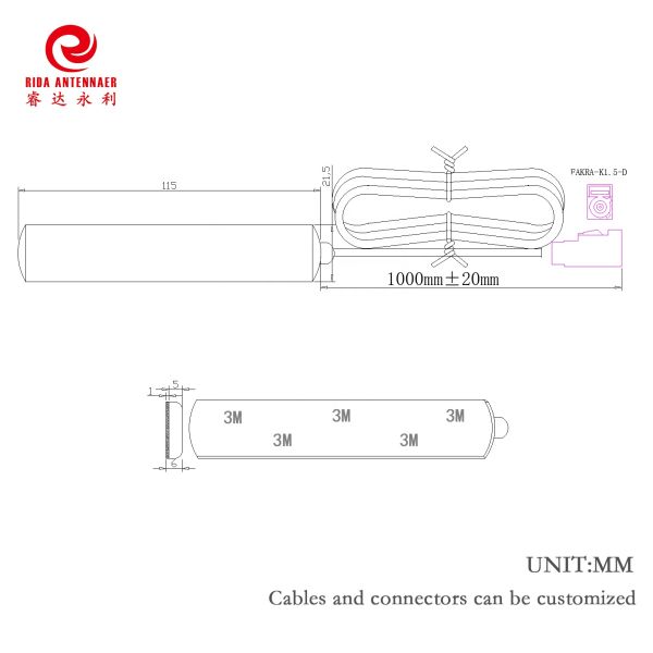 Outdoor 6dbi  5.8Ghz Fiberglass Outdoor Omni Antenna N-male Connector  Wifi 2.4G 5.8G Dual Band Fiber Glass Lora Antenna