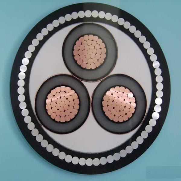 Industrial Multicore PVC Insulated Power Cable Copper Conductor Medium Voltage