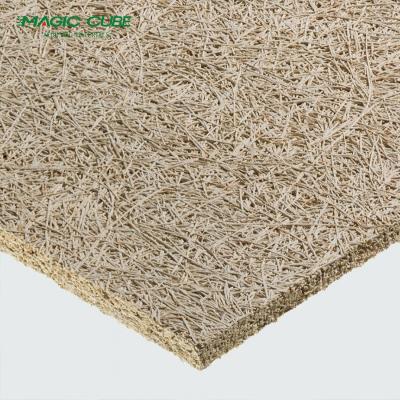 Rectangle Original Wall Acoustic Wood Wool Board Fire Resistance 2440mm