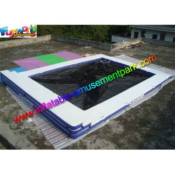 Customized Yacht Large Inflatable Water Toys Inflatable Sea Pool With Drop Stitch