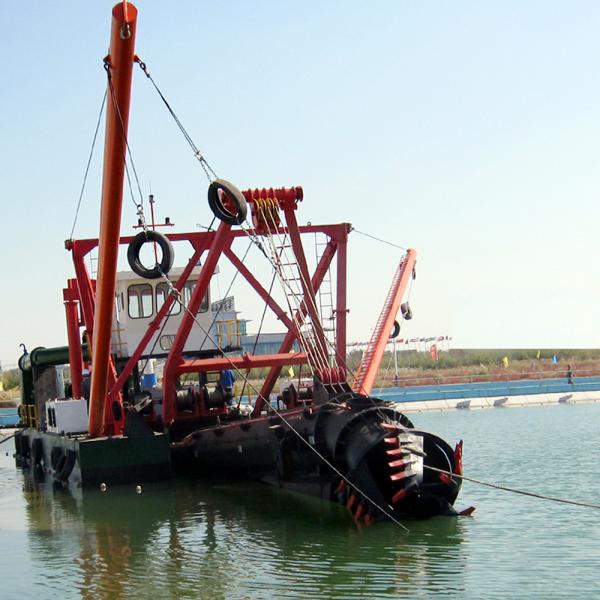 3500 m3 de succión del río excavadora de arena cabeza de cortador hidráulico gran máquina de dragado