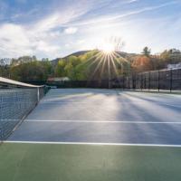 Ligne libre cour de peinture Mat Flooring Colors Customized de Pickleball de service