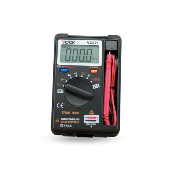 VICTOR VC921 Handheld Digital Multimeter LCD Displaying