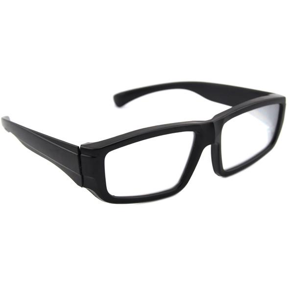 Anti UV380 Linear Polarization 3D Glasses For Movie Foldable / Reusable