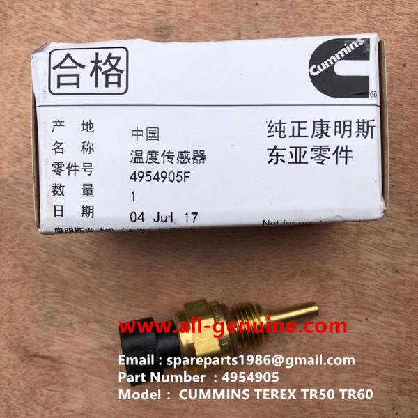 CUMMINS 4954905 SENSOR NHL DUMP TRUCK TR35 TR50 TR60 TR100 3305B 3305F 3303 3307 TR45 TR70 TEREX ALLISON UNIT RIG MT4400