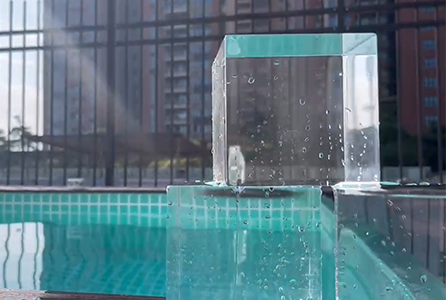 Indoor Pool With Aupool'S Luxurious Customized Black Bottom Swimming Pool