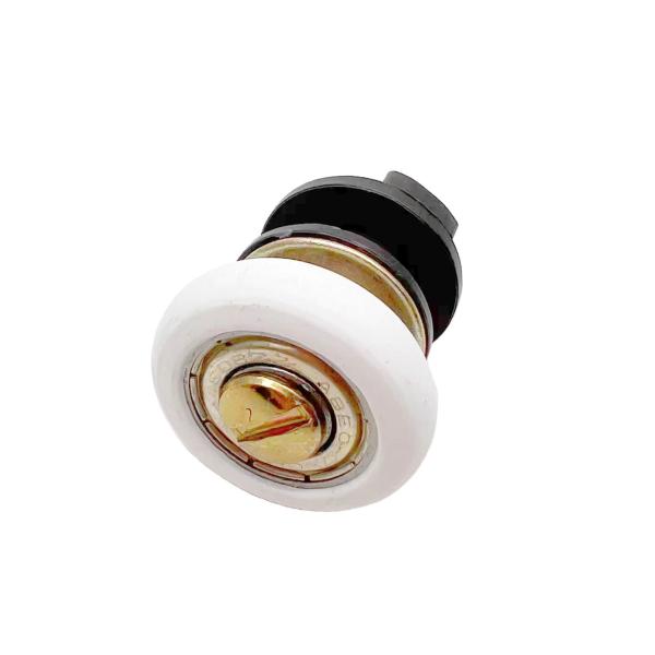 Bathroom Zamak Sliding Stainless Steel Door Rollers Pulley Customized