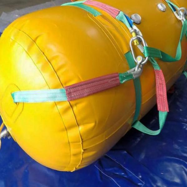 Heavy Duty Inflatable Air Bags Underwater for Raising submerged tanks