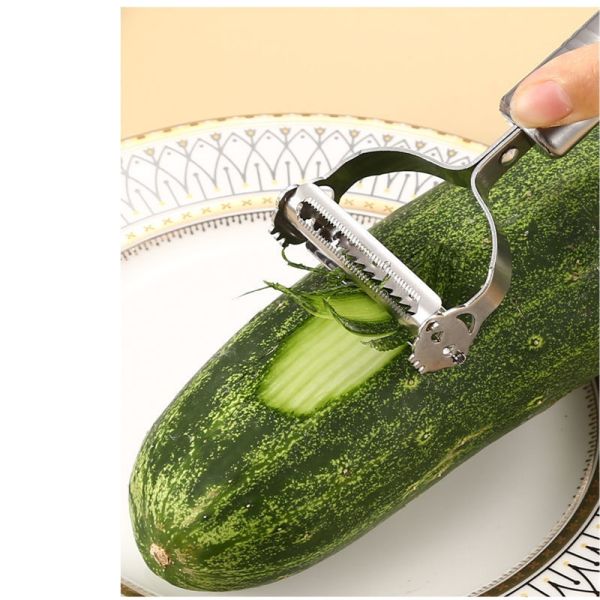 Kitchen Gadgets Set 6 Pieces Stainless Steel Fruit Vegetable Knife Peeling Multifunctional