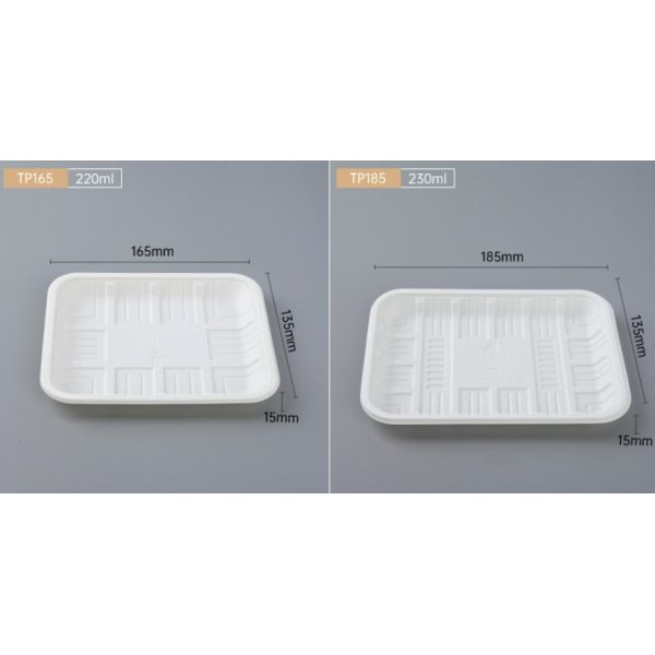 плиты Degradable майцены 52g устранимые для свежего подноса фрукта и овоща