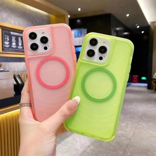 Wireless Charging Compatible Cell Phone Case With Card Slots And Anti Knock Protection