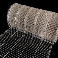 Industrie alimentaire 304 courroie transporteuse en acier inoxydable dimension personnalisable