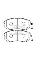 Subaru Forester,Ceramic Brake Pad,D929,26296-FE020,F