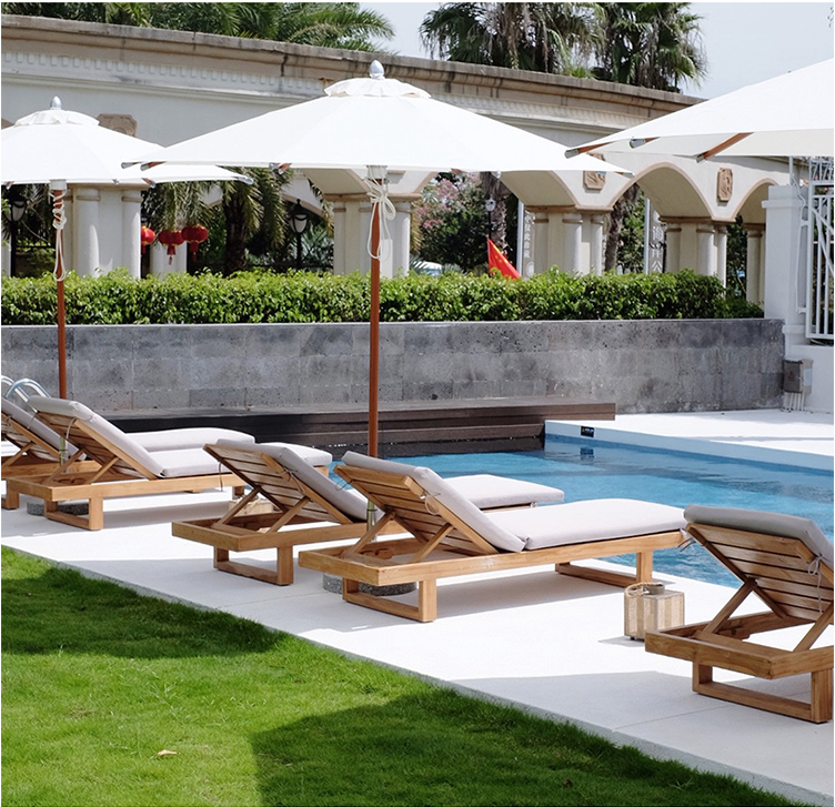 Настраиваемый складной ратан солнечный кресло алюминиевая рама наружные ратанные кресла