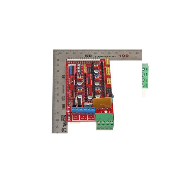 Control Board Panel Part Motherboard 3D Printers Parts Shield Red Black Controls
