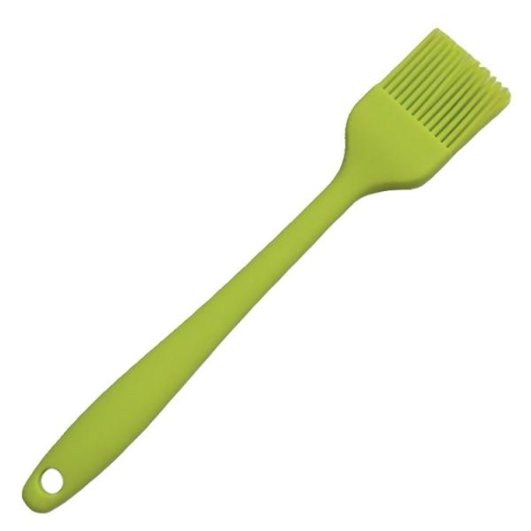 Solid Core And Hygienic Silicone Pastry Brush , Silicone Basting Brush For BBQ