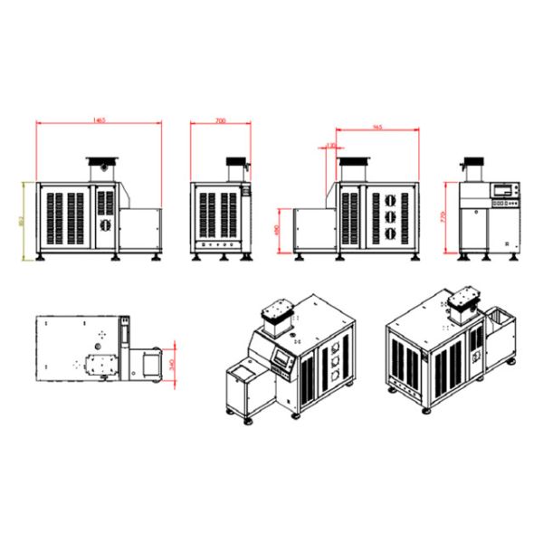 Сварочный аппарат лазера ND YAG автоматический 5kW 1064nm для ремонта прессформы