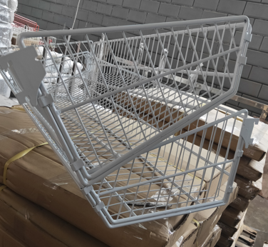 клетка провода OEM аксессуаров супермаркета 900mm включая в набор отложенных изменений покрытая порошком