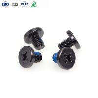 M0.8 M1.0 Micro-parafusos Aço carbono Preto Níquel Cruzado Micro-aglutinantes Placas de circuito Adesivo