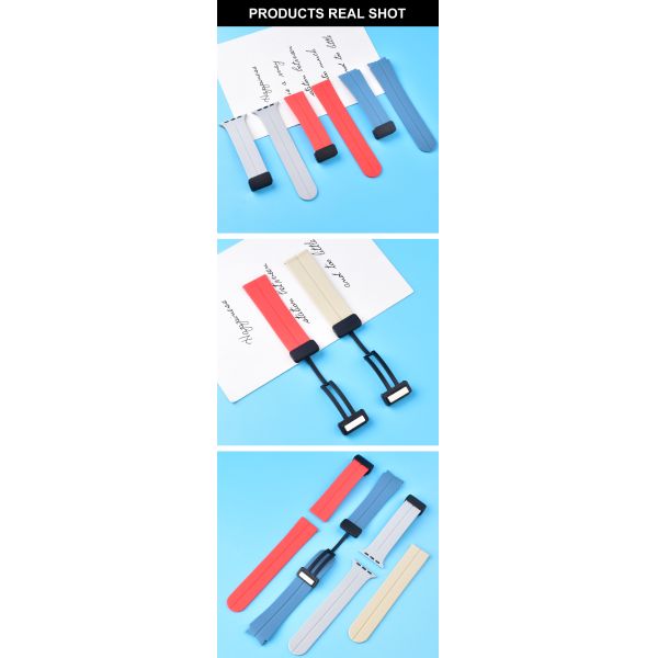 Silicone Watch Straps With Metal Buckles · China Wholesaler SHX