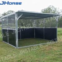 Boîte stable temporaire économique de 12 pieds avec panneau en PVC
