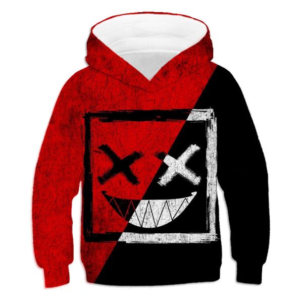 Custom Children's Sports Shirts Boys And Girls Hooded Sweatshirts To Map