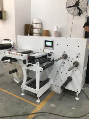 450mm High Speed Slitting Machine , 380V Turret Slitter Rewinder