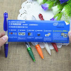 Factory New Design Cheap Custom Advertising Banner Pen Plastic Promotional Ballpoint pen