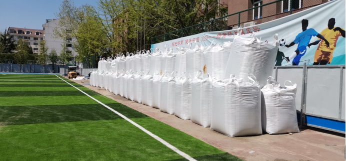 Eco-friendly TPE Infill Granule for FIFA Standard Sport Fields with Low Maintenance Organic Turf Infill