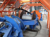 Máquina do cabo distribuidor de corrente da curva, máquina de Buncher do fio com motor de Yaskawa