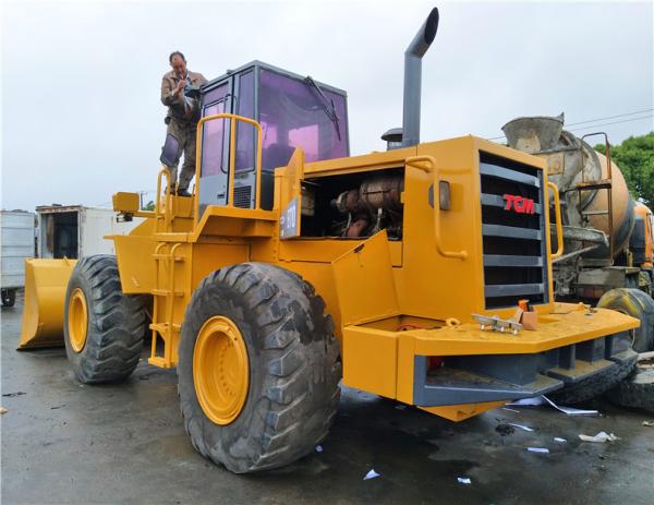 5000kg Rated Load Used Wheel Loaders Payloader 870 Close Cab Used Loader