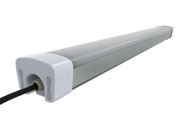 IP65 LED Triproof Warehouse Lighting Fixtures TUV-GS SAA UL Listed 120LPW Efficiency