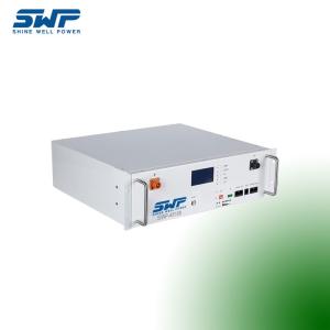 Rack Mounted Home Battery Energy Storage System 48V 100Ah Safety Protection