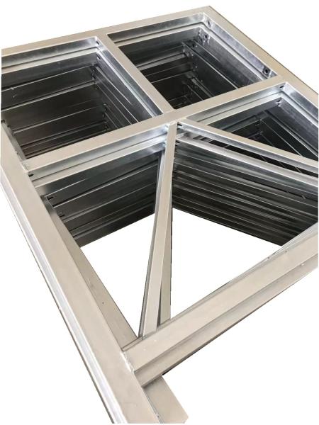 LTD80 Temporary Suspended Platform , Aluminum Suspended Hanging Scaffoldiing