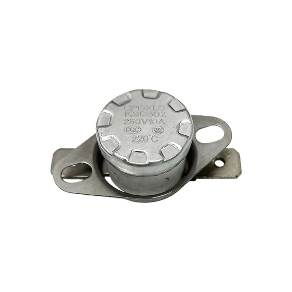 Water Heater Accessory 220°C Flat-Angle Thermostat – High-Temperature Safety Control Component