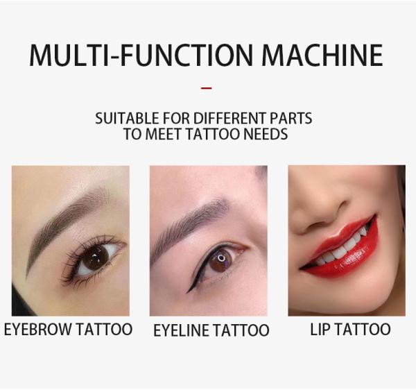 Tatuagem de /Lip da liga 35000rpm 15F da composição da tatuagem permanente de alumínio Kit For Eyebrow/lápis de olho