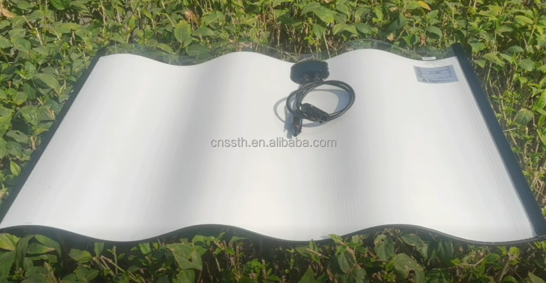 Flex CIGS Panel Rollable Solar Module Pv Roof Tiles Solar Cell Roof Tiles 12V 30W