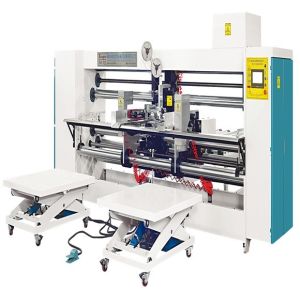 Double Pieces High Speed Semi-Auto Stitcher With Two Heads