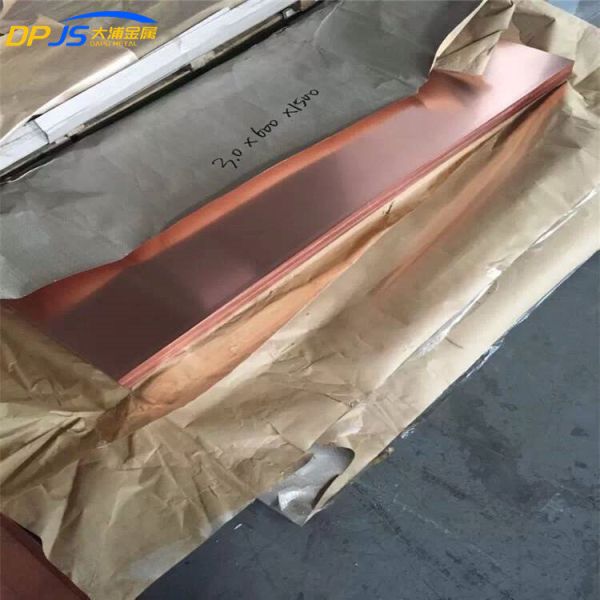 Лист C1020 медного сплава Astm Uns C10200