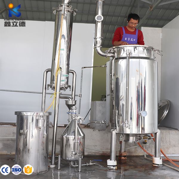 Small Oregano Essential Oil Extraction Machine/Stainless Steel Distiller with Electric Power